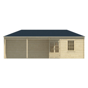 Tuindeco | Tuinhuis Paiva met Overkapping 200377-10